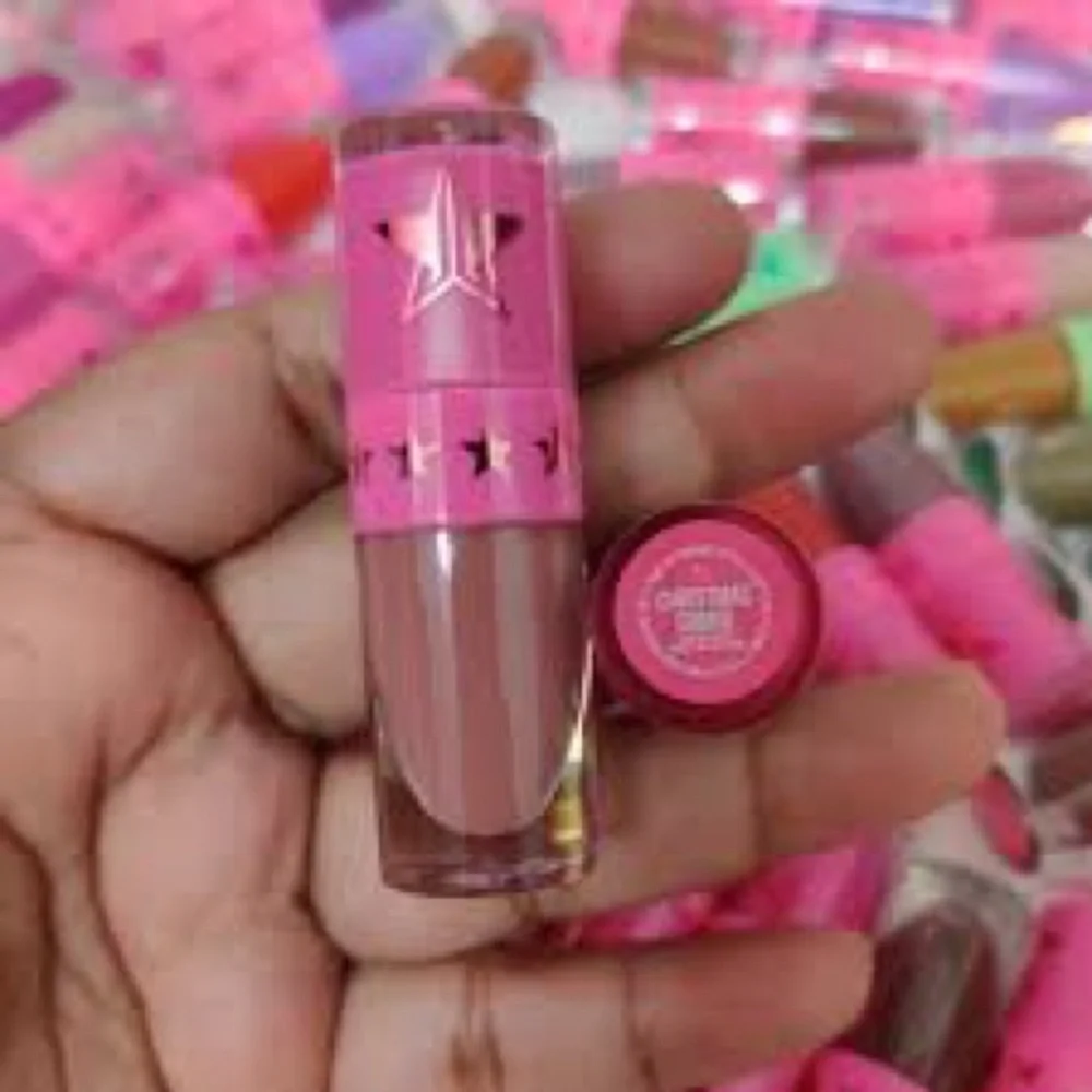 Jeffree Star Christmas Cookie Mini Velour Liquid Lipstick Nude Pink Matte